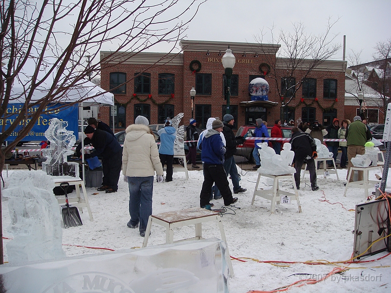 016 Plymouth Ice Show [2008 Jan 26].JPG - Scenes from the Plymouth, Michigan Annual Ice Show.